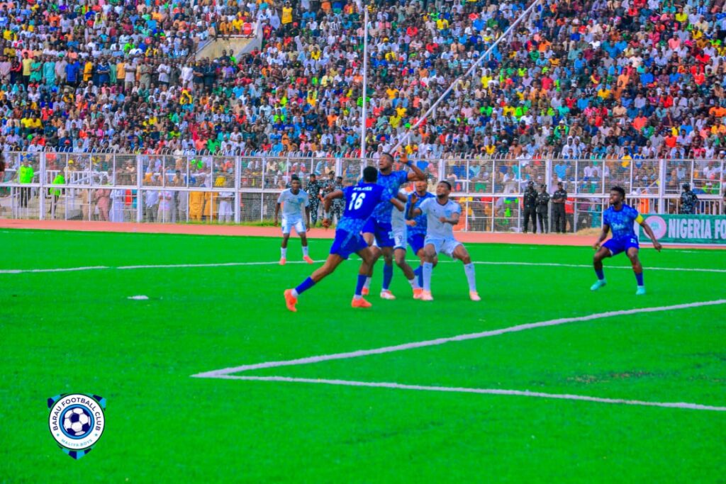 Barau FC at the Sani Abacha Stadium