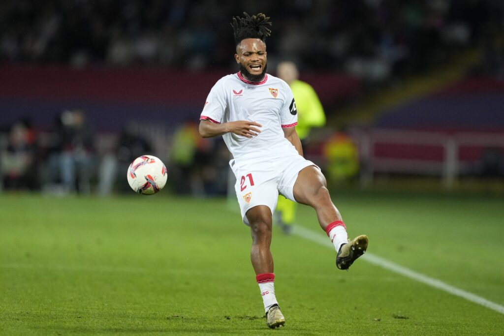 Chidera Ejuke in action for Sevilla 