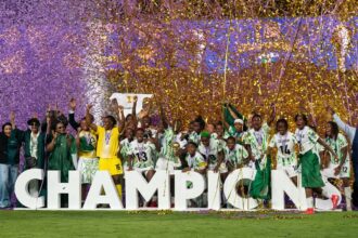Chelle congratulates Super Falcons, Madugu for winning WAFCON