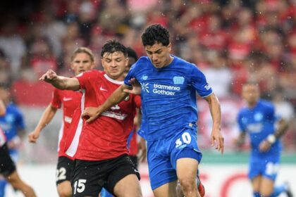 Tella, Boniface’s Leverkusen cruise into DFB-Pokal second round with 4-0 victory
