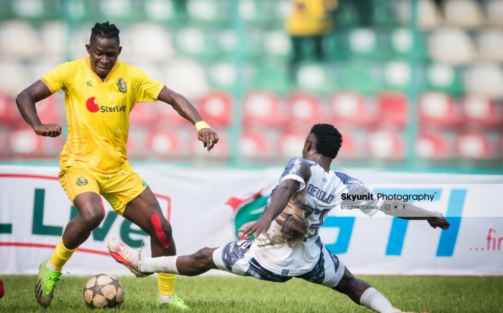Bendel Insurance vs Shooting Stars Shooting... Photo: Eragbie Joshua for Skyunit Photography