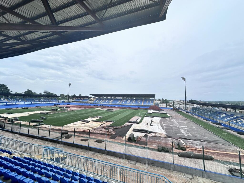 Remo Stars Stadium undergoing renovation