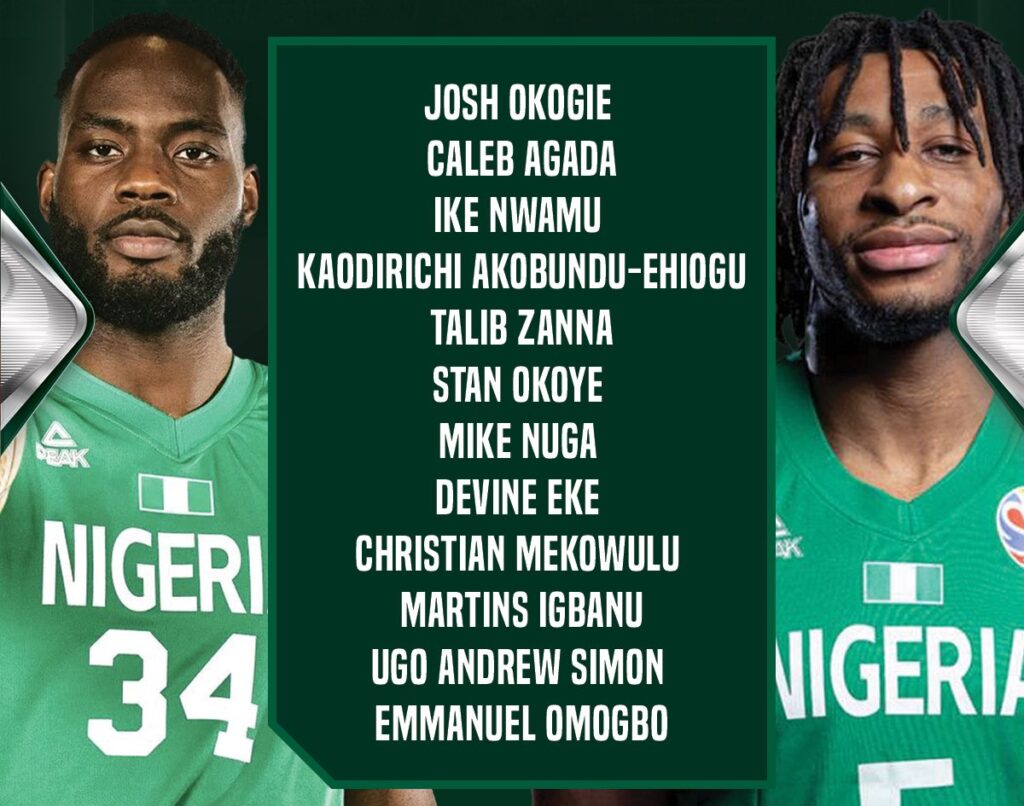 NBBF unveils D’Tigers’ 12-man roster for 2025 Afrobasket 38 D'Tigers final 2025 Afrobasket roster