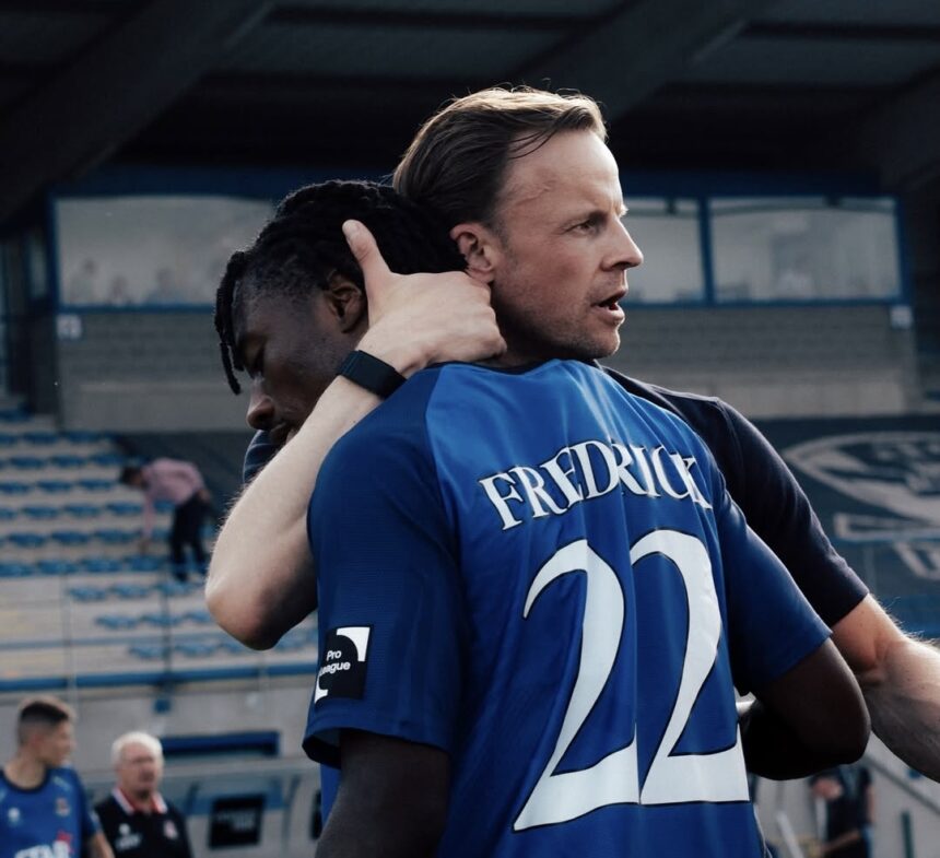 Benjamin Fredrick makes full debut for Dender in 1-1 draw against Standard Liege