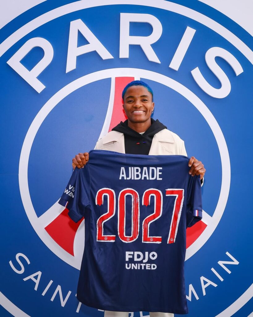 Super Falcons captain Rasheedat Ajibade joins PSG Feminines on free transfer 38 Super Falcons captain Rasheedat Ajibade joins PSG Feminines on free transfer