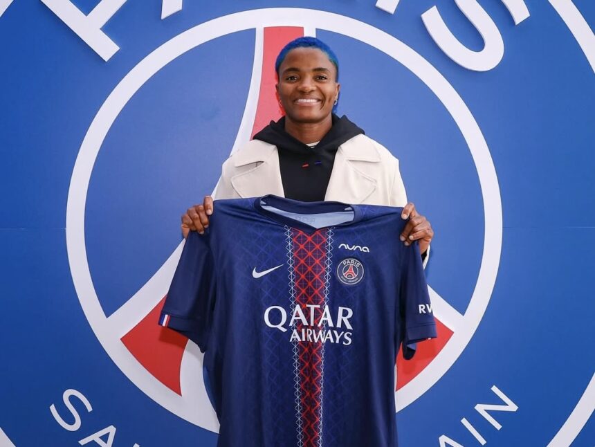 Super Falcons captain Rasheedat Ajibade joins PSG Feminines on free transfer 37 Super Falcons captain Rasheedat Ajibade joins PSG Feminines on free transfer