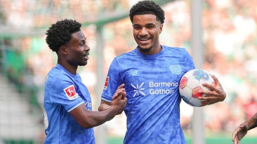 Werder vs Leverkusen: Tella grabs second assist of season in Leverkusen’s 3-3 draw
