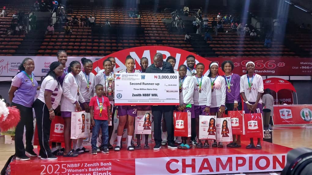 Dolphins crowned 2025 Zenith Bank NBBF Women’s Basketball League Champions after overtime thriller