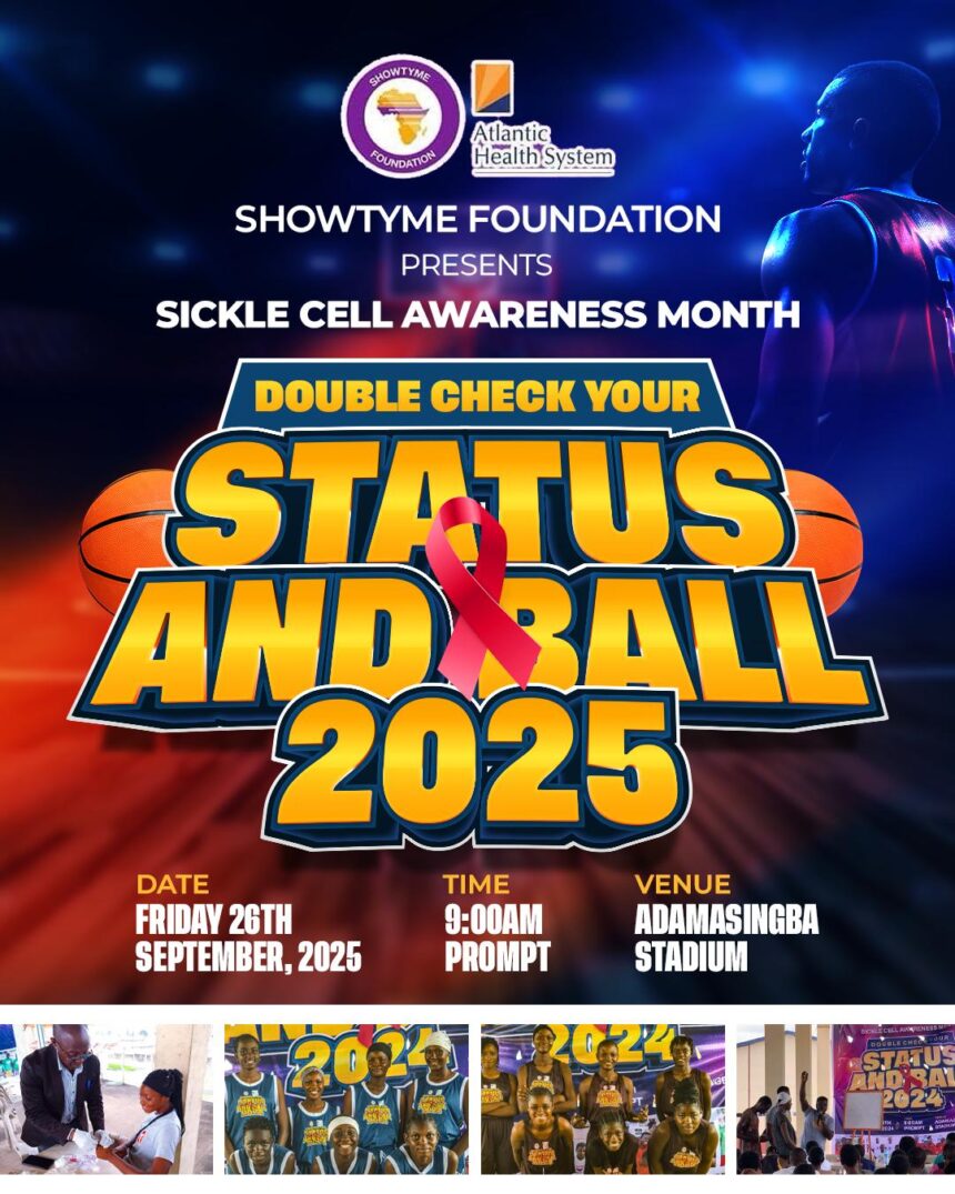 Showtyme Foundation set to host Double check your status and ball 2025 in Ibadan