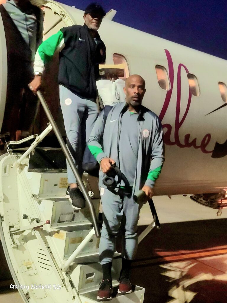 Super Eagles arrive in Bloemfontein ahead of South Africa clash