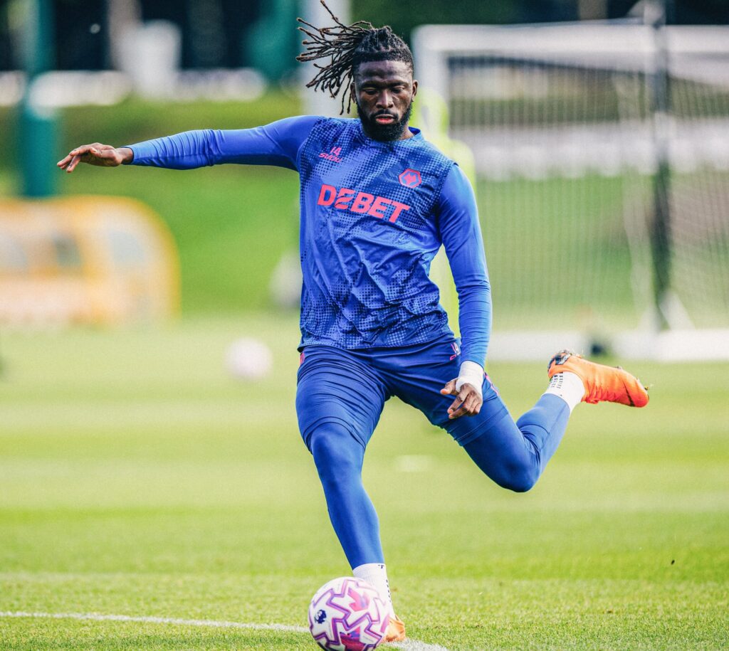 Tottenham vs Wolves: Arokodare eyes 1st Premier League goal after Carabao Cup feat 38 Arokodare in training ahead of Tottenham clash