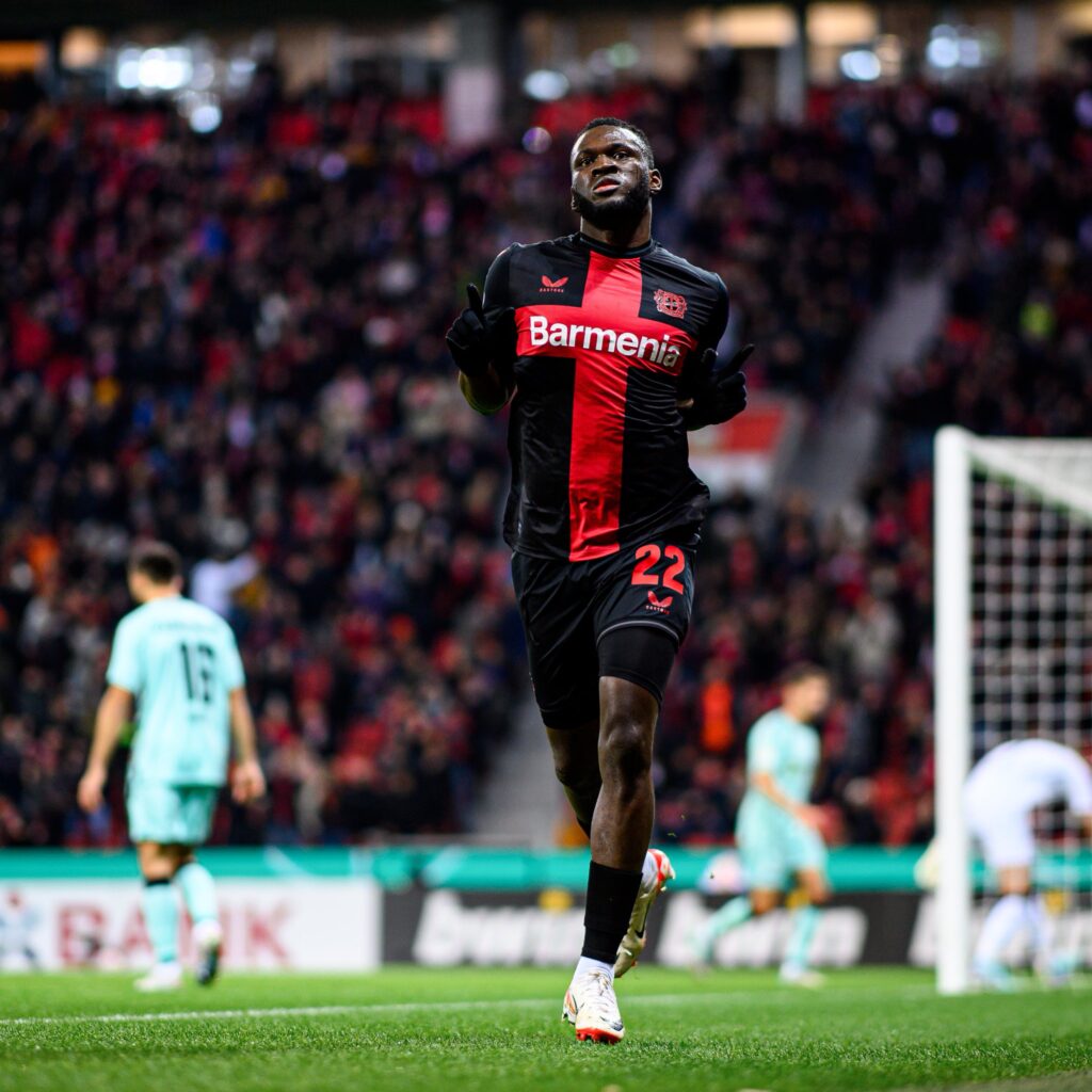 Werder Bremen in talks to sign Boniface on loan from Leverkusen