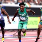 Kanyinsola Ajayi makes history with World Championships 100m final qualification