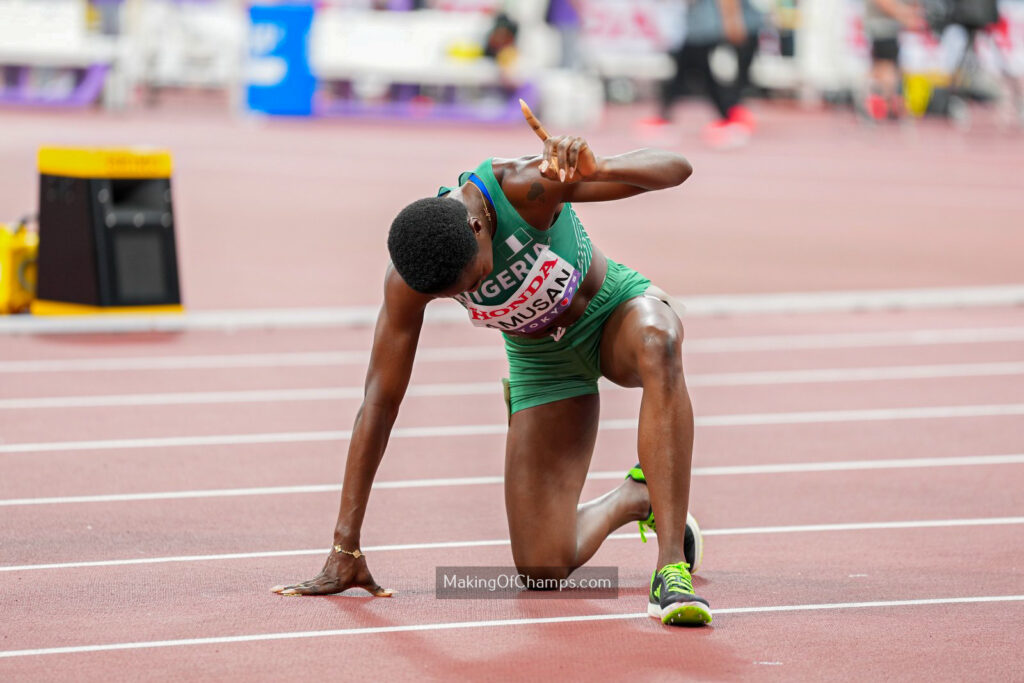 ‘It’s all God’ — Amusan on winning silver at 2025 World Championships