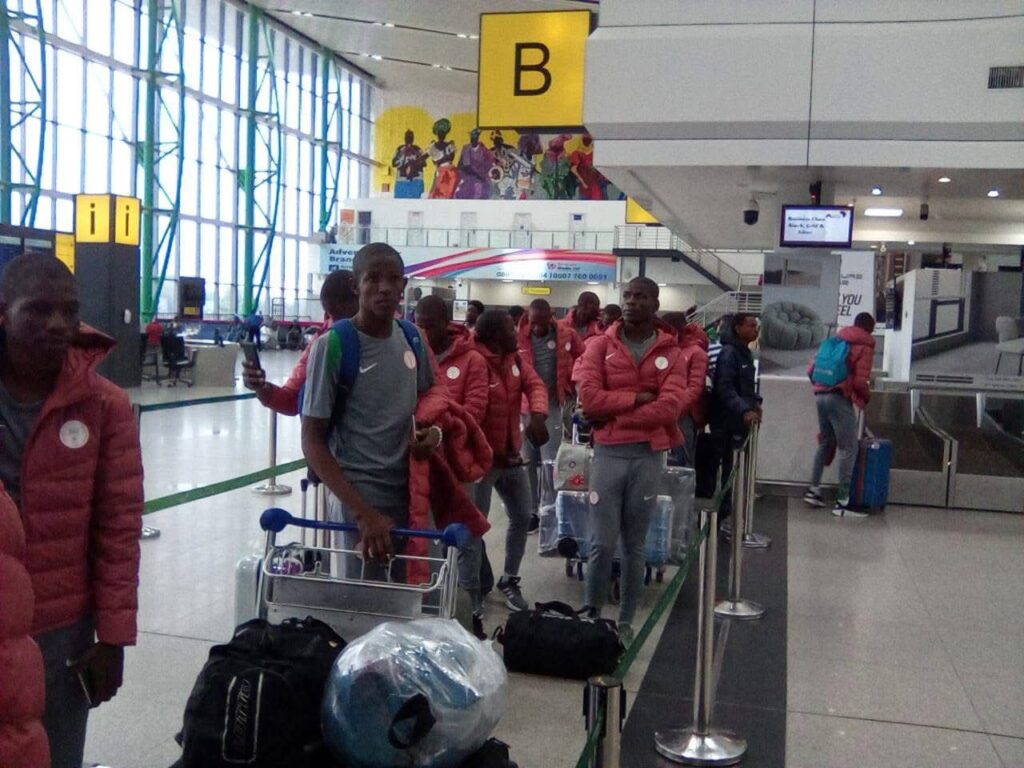 Golden Eaglets depart for WAFU-B U17 tournament in Côte d’Ivoire