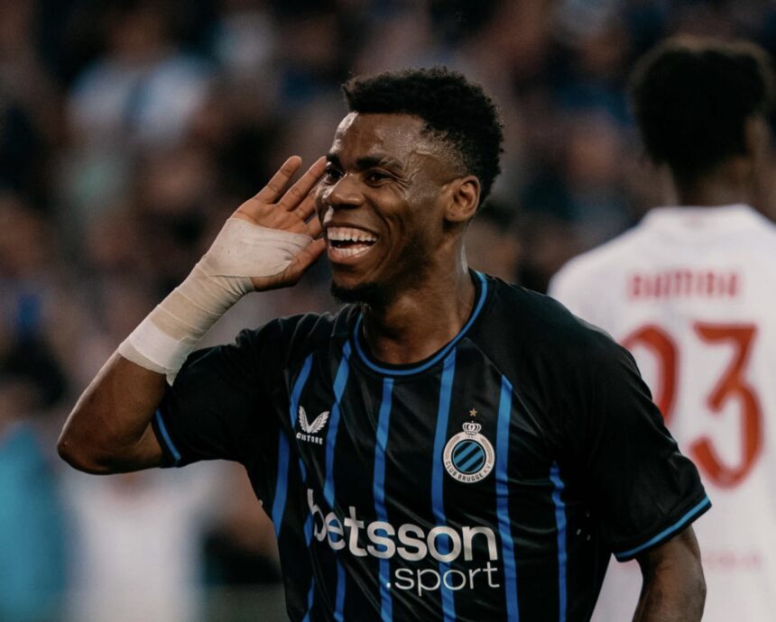 Onyedika scores as Club Brugge trash Monaco 4-1 in Champions League opener