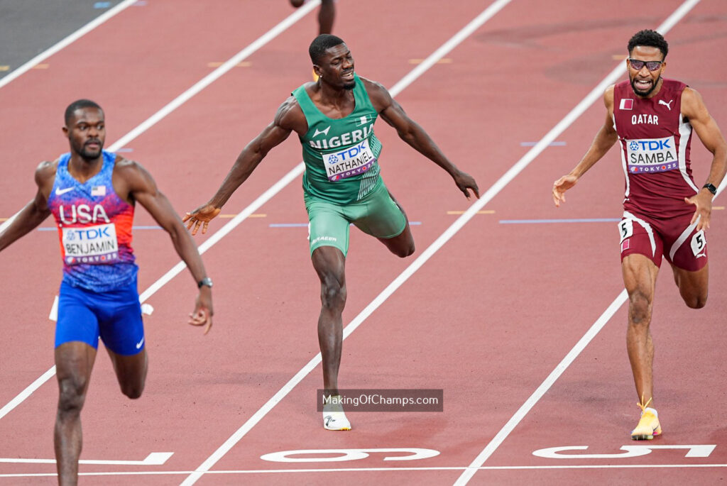 2025 World Championships: Nathaniel breaks National record, finishes fourth in 400m hurdles final 38 2025 World Championships: Nathaniel breaks National record, finishes fourth in 400m hurdles final