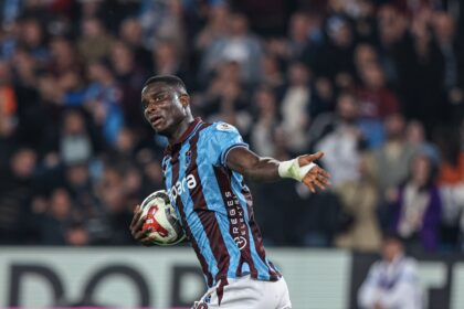 Onuachu on target as Trabzonspor held to 1-1 draw by Gaziantep