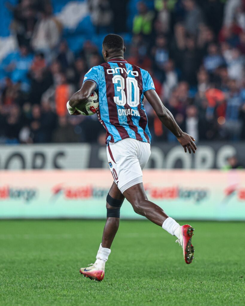 Onuachu on target as Trabzonspor held to 1-1 draw by Gaziantep