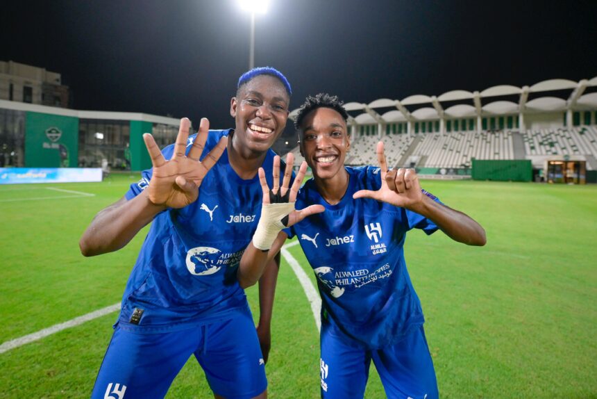 Oshoala wins Saudi Women’s Premier League player of the month