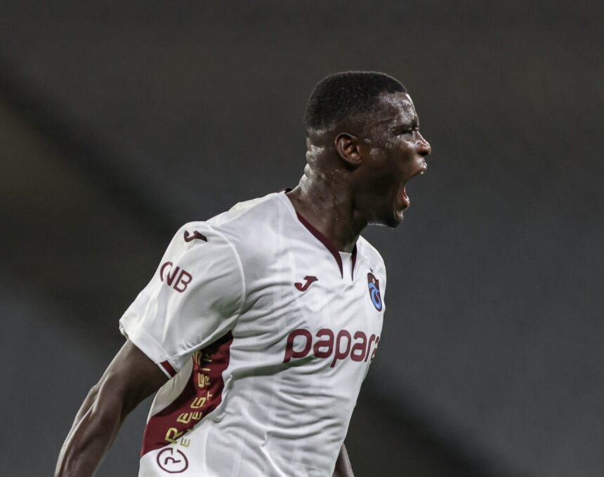 Onuachu scores brace as Trabzonspor secure 4-3 victory over Karagümrük