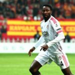 Wilfred Ndidi in action for Besiktas