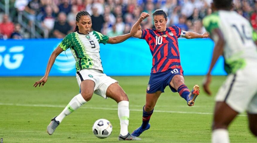 Super Falcons legend Onome Ebi retires at 42 after 24-year career