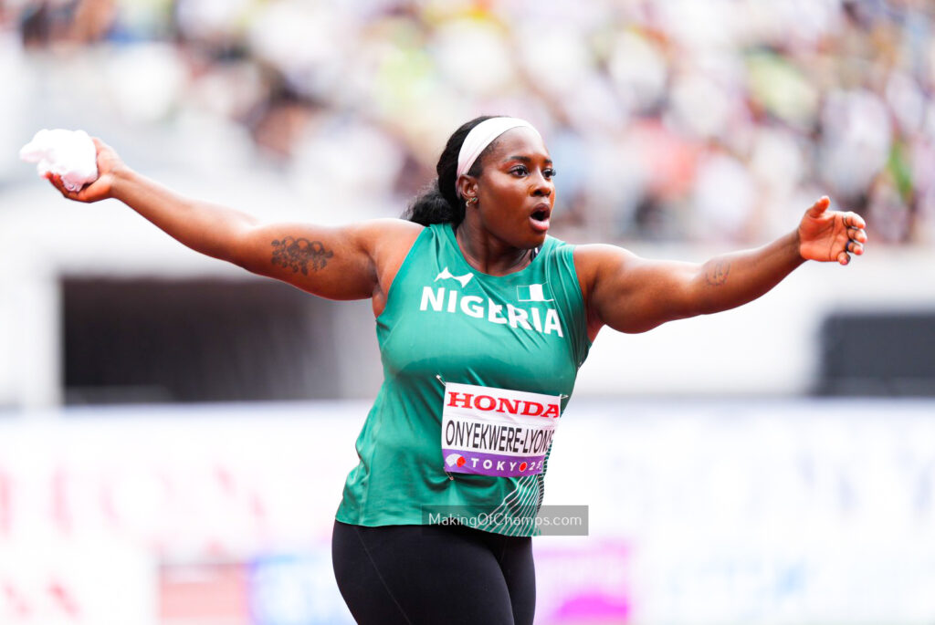 Ajayi, Okon power Nigeria into men’s 100m semi-finals on Day 1 of World Athletics Championships 40 Chioma Onyekwere-Lyons