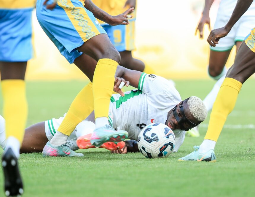 Asamoah Gyan denies accusing Osimhen of faking injury