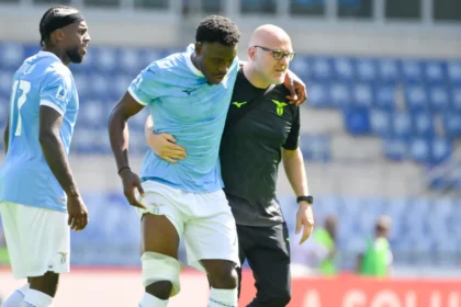 Injury setback for Dele-Bashiru as Lazio confirm thigh problem