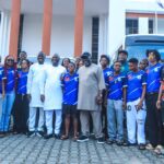 Delta State Governor Sheriff Oborevwori, presents new buses to Warri Wolves, Delta Queens