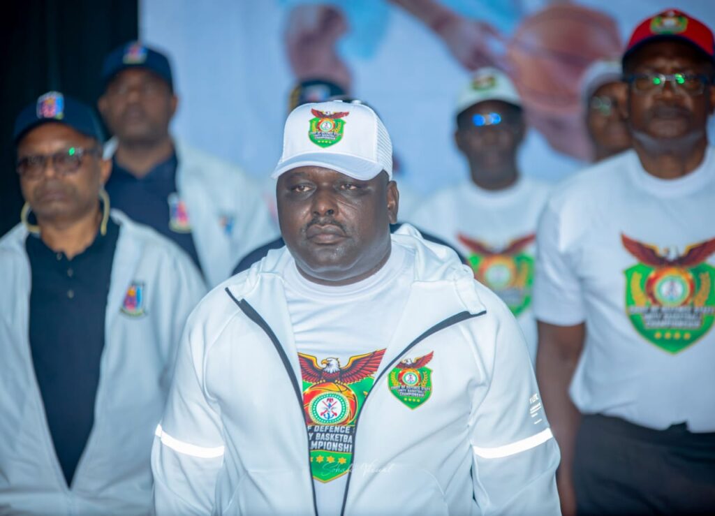 ‎Chief of Defence Staff commends Nigerian youth commitment as Unity Basketball Championship enters Day 3