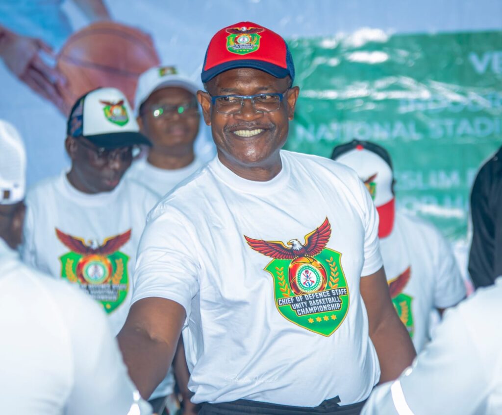 ‎Chief of Defence Staff commends Nigerian youth commitment as Unity Basketball Championship enters Day 3