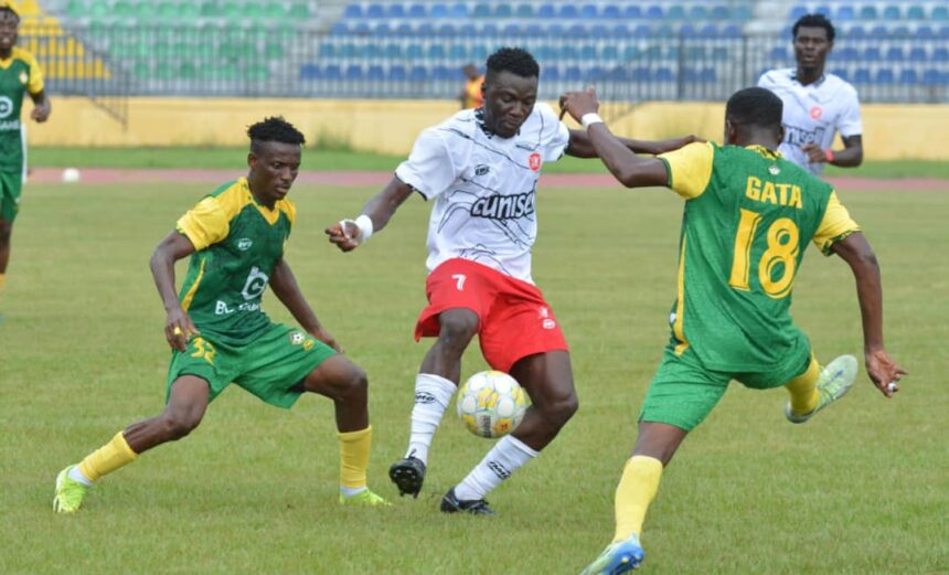 Warri Wolves end winless run with 1-0 victory over Barau, Abia Warriors stun Kwara in Ilorin