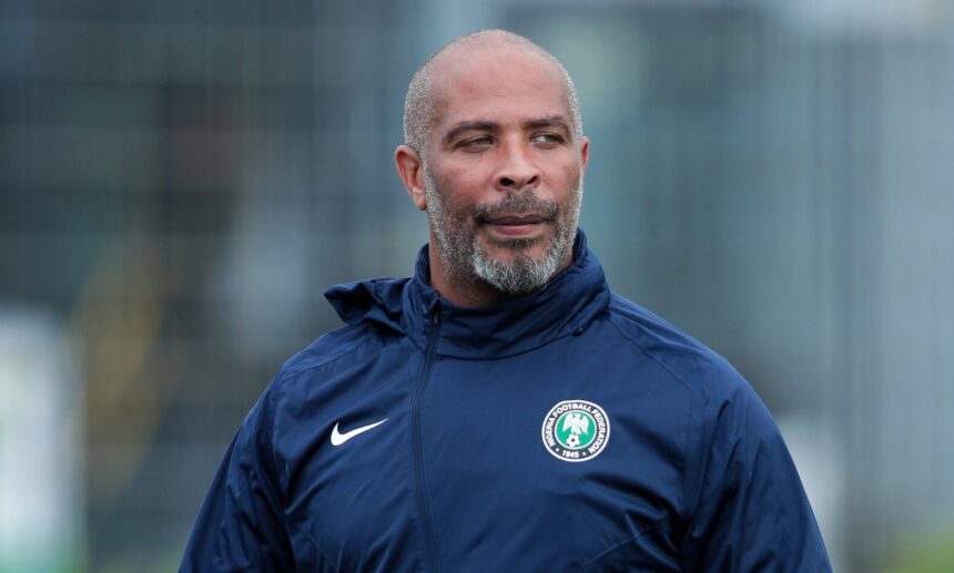 Chelle faces knockout test as Super Eagles prepare for Mozambique round of 16 tie 37 Super Eagles coach Eric Chelle... Photo: Victor Modo