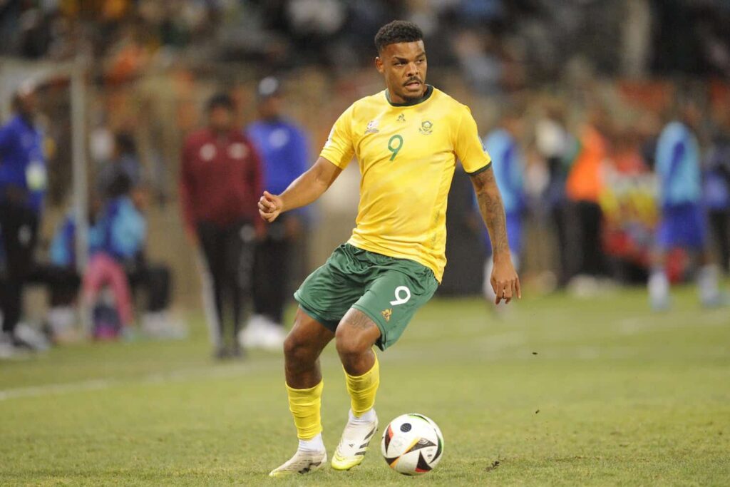 Lyle Foster confident Bafana Bafana will clinch World Cup ticket ahead of Nigeria, Benin 38 Lyle Foster in action for South Africa