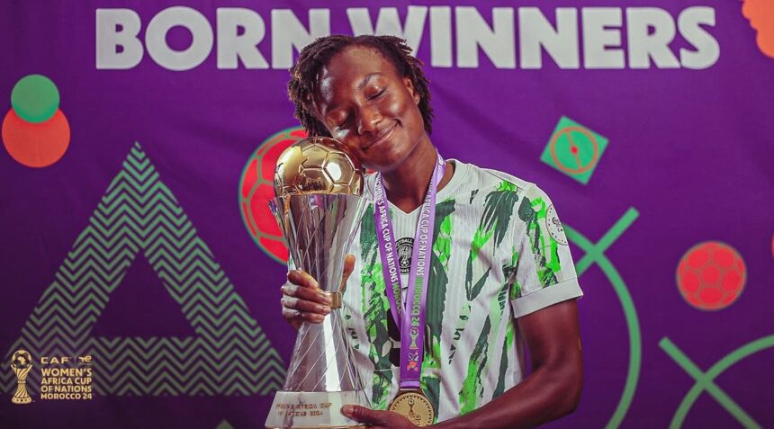 Super Falcons forward Ifeoma Onumonu announces retirement from football