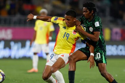Zubairu hails Flying Eagles after hard-fought draw against Colombia