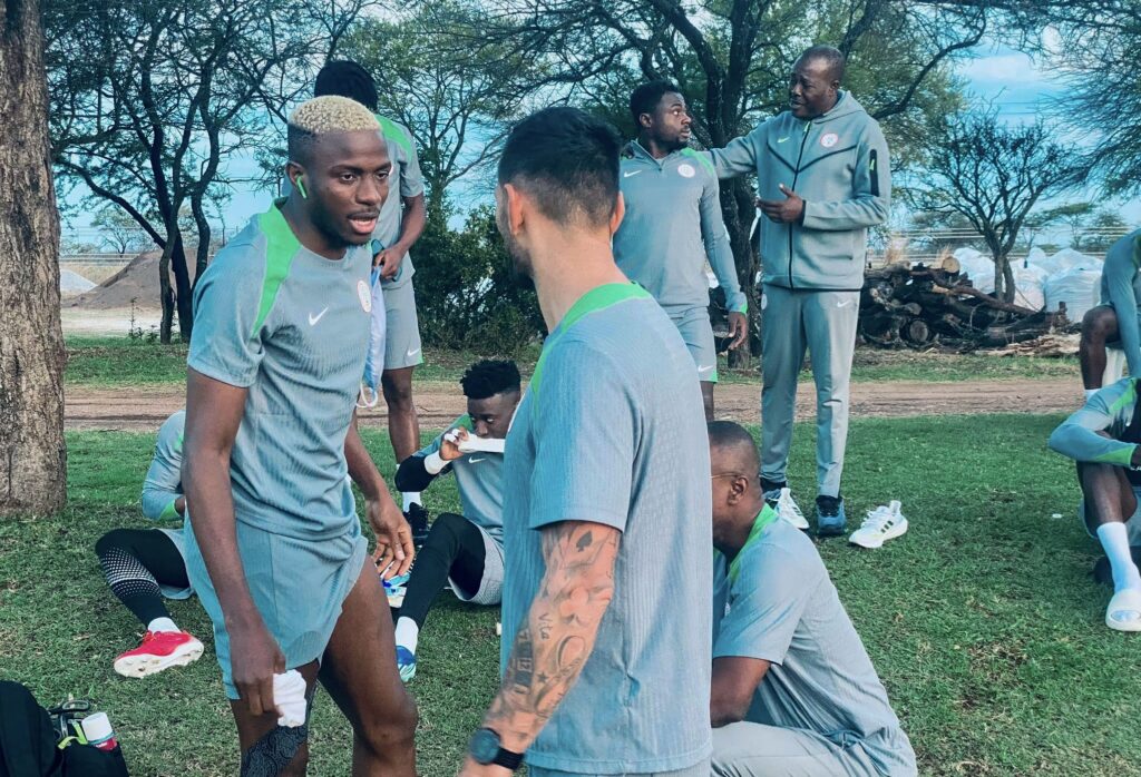 Lesotho vs Nigeria: Super Eagles training in Polokwane