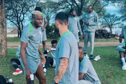 Lesotho vs Nigeria: Super Eagles training in Polokwane