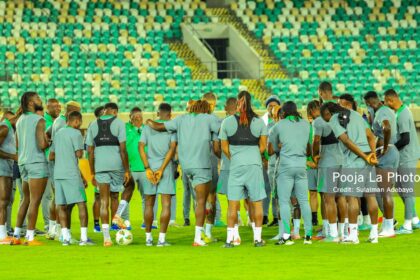 Super Eagles... Photo: Pooja