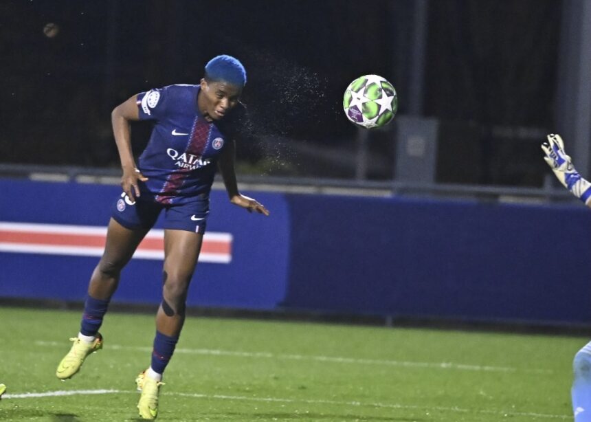 UWCL: Rasheedat Ajibade scores first goal for PSG in 2-1 loss to Real Madrid