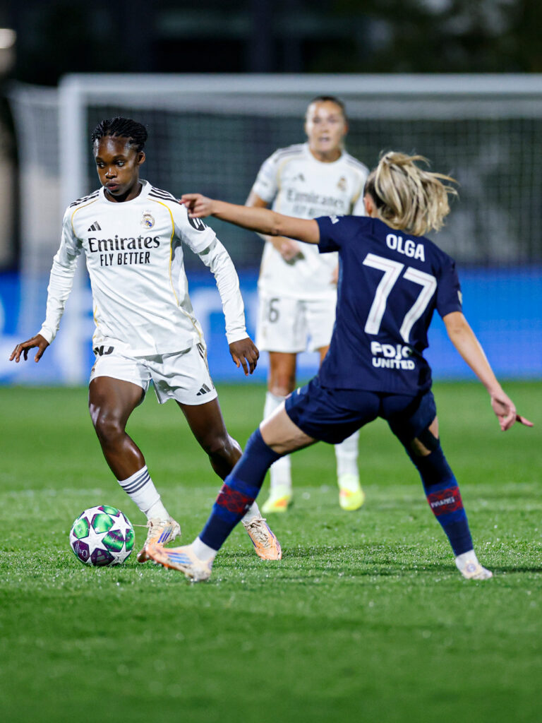 UWCL: Rasheedat Ajibade scores first goal for PSG in 2-1 loss to Real Madrid