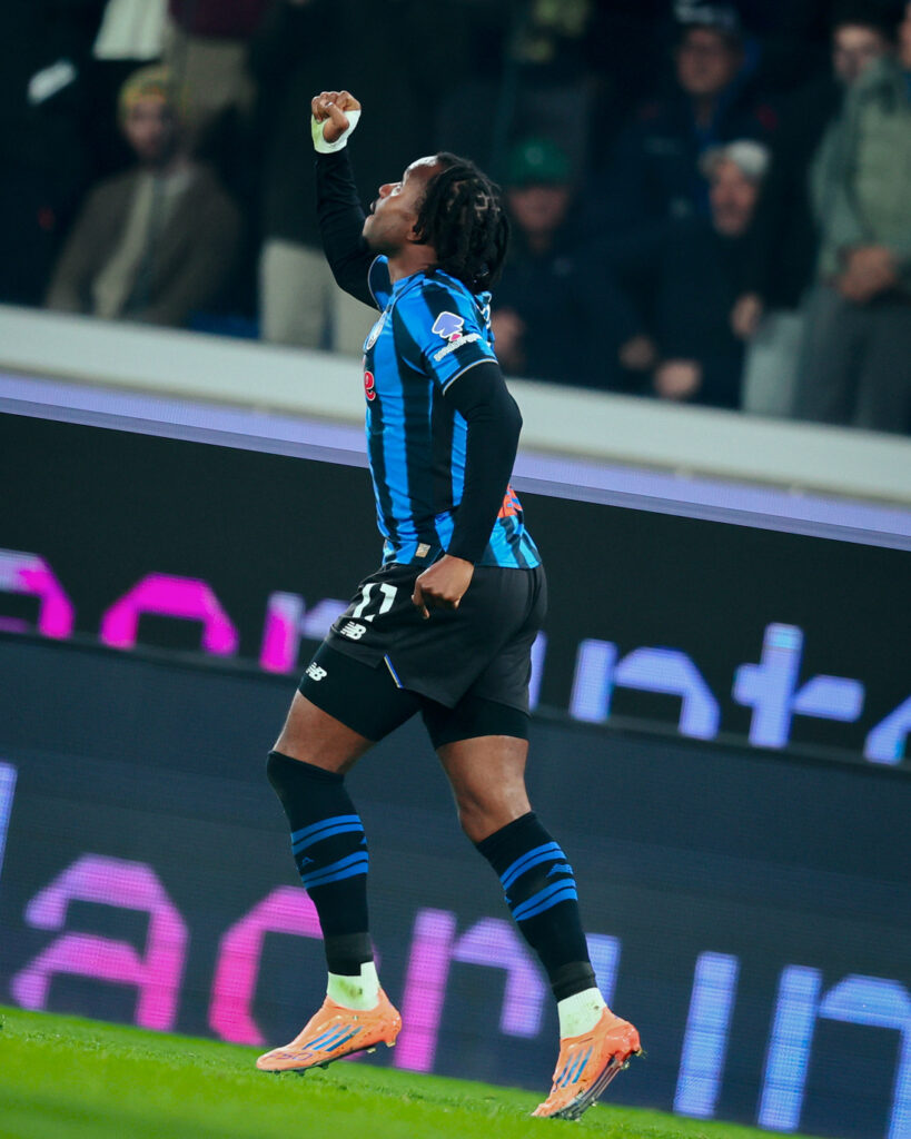 Lookman scores first goal of the season to help Atalanta secure 1-1 draw against AC Milan