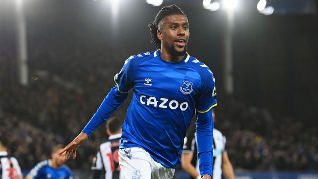 Alex Iwobi at Everton