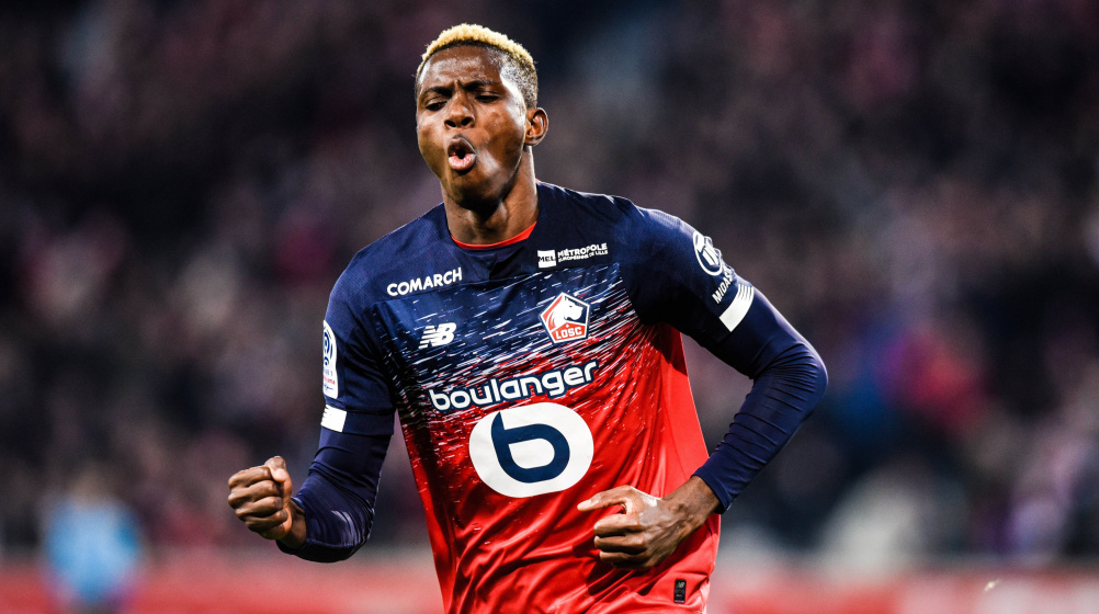 Osimhen: I was pressured into joining Napoli against my wish 38 Victor Osimhen at Lille