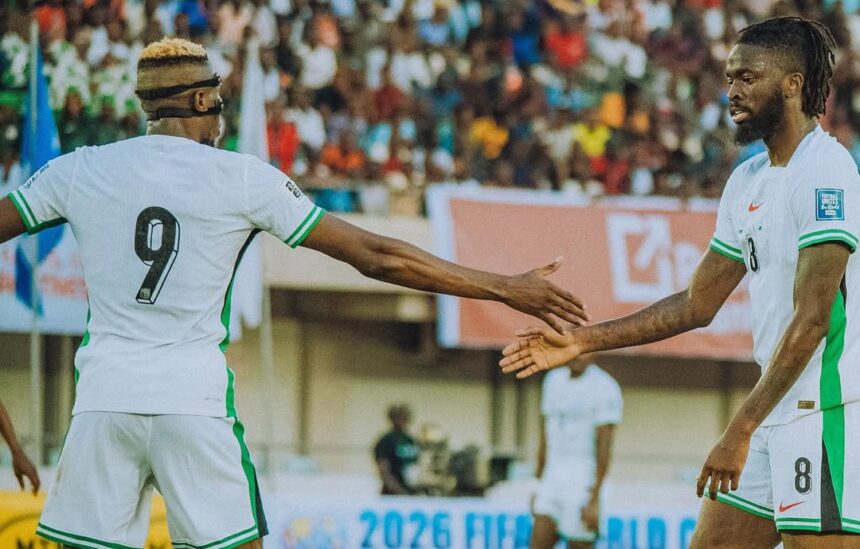 Arokodare: 'Osimhen Is out of this world!' - Striker praises teammates after Nigeria’s 4-0 win