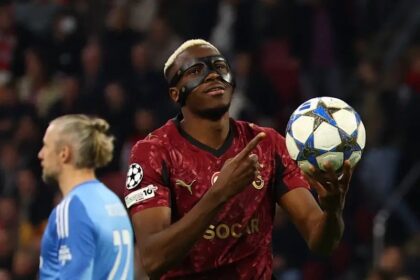 Osimhen fires Galatasaray past Ajax with stunning hat-trick in 3-0 win