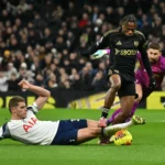 Samuel Chukwueze in action for Fulham