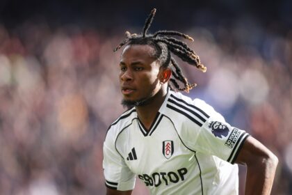 Samuel Chukwueze in action for Fulham